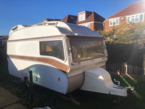 Rare caravans Cosalt Safari 12/2 1979. Electrolux Trumatic Grab bargain 2-berth - Picture 1 of 24