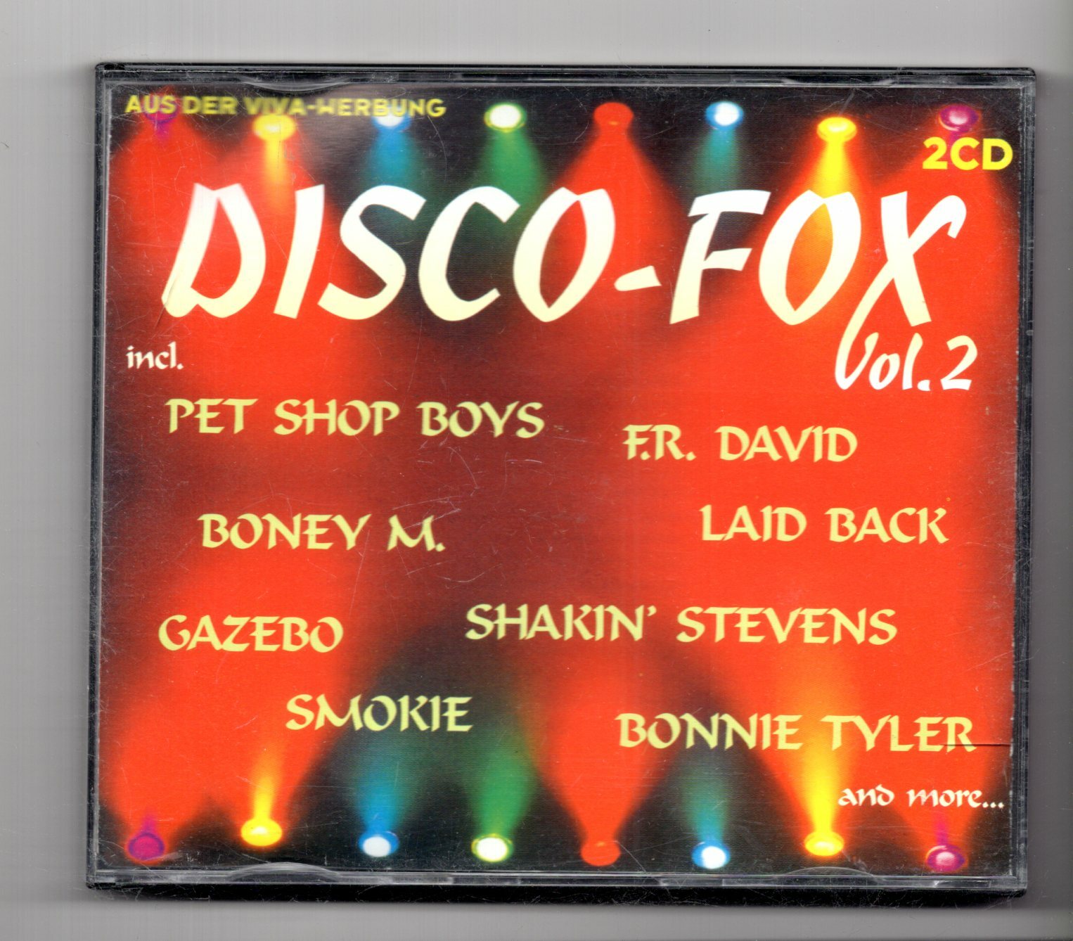 (KG191) Disco-Fox, 30 tracks various artists - 1995 double CD