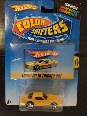 Hot Wheels Color Shifters CAMARO Z-28 Yellow | eBay