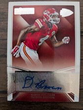 Da'RON BROWN 2016 Panini Prime Donruss Signatures AUTO Autograph Card PWE