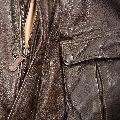 COCKPIT USA Dispatch Motorcycle Jacket USA MADE Z21W011 - Picture 4 of 5