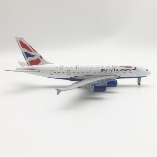 1:400 Scale British Airways A380 Model Alloy Model Plane with Display Stand - Picture 9 of 9