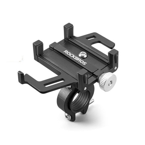ROCKBROS Bicicleta Móvil Soporte 360° Smartphone Manillar Rodillo Motocicleta - Imagen 10 de 12