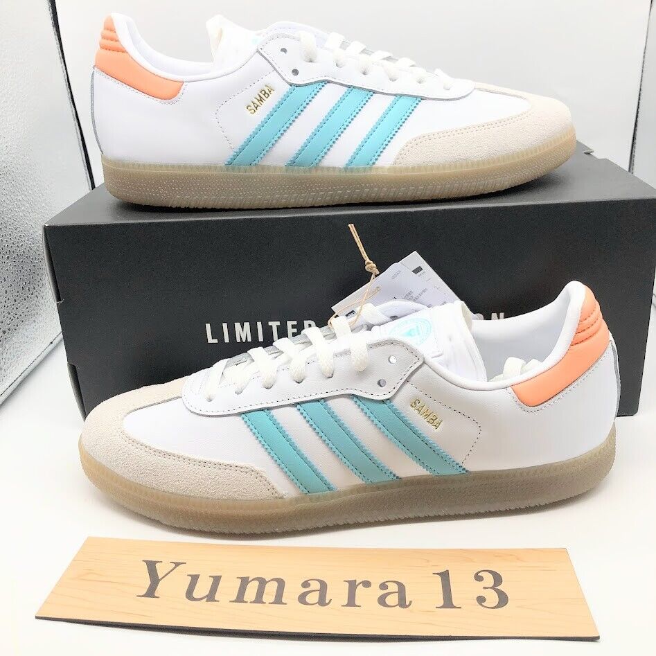 adidas Samba Inter Miami CF Soccer White Easy Mint IH8160 adidas Samba Inter Miami CF Soccer White Easy Mint IH8160