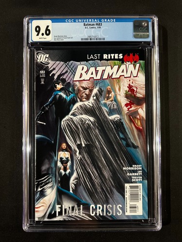 Batman #683 CGC 9.6 (2009) - Final Crisis - Alex Ross cover