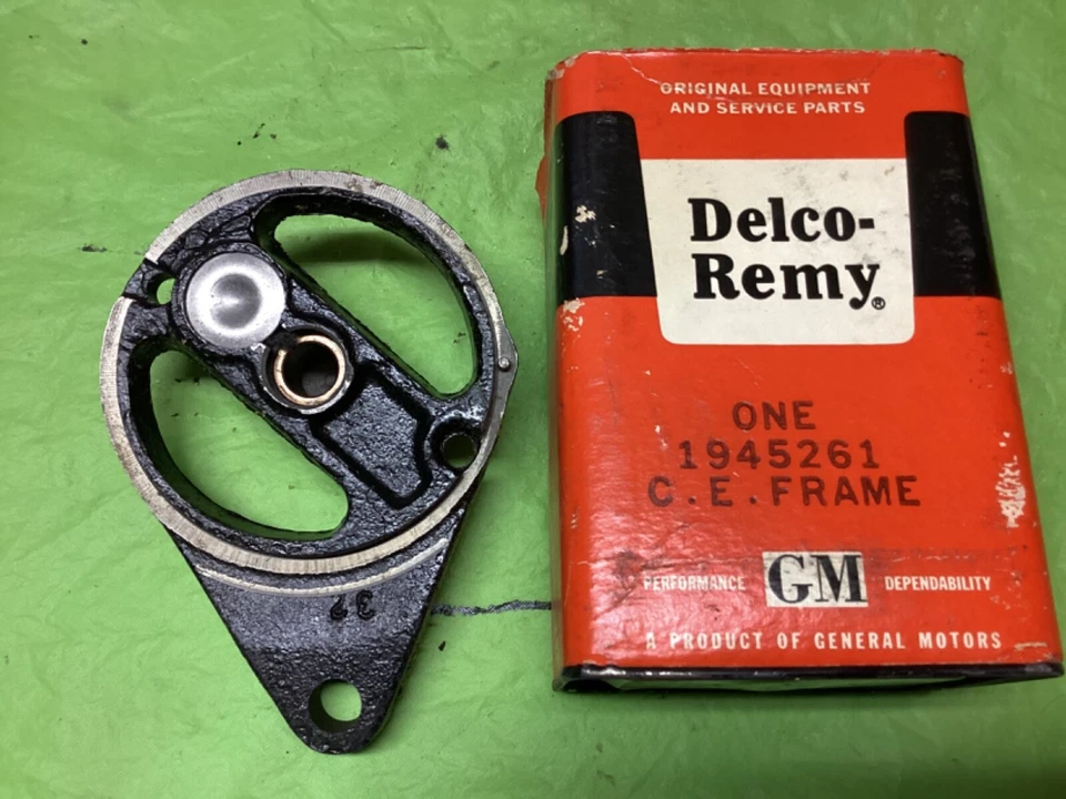 NOS VINTAGE DELCO REMY 1959 Buick Electra Invicta LeSabre End Plate 1945261 - Image 2 of 2