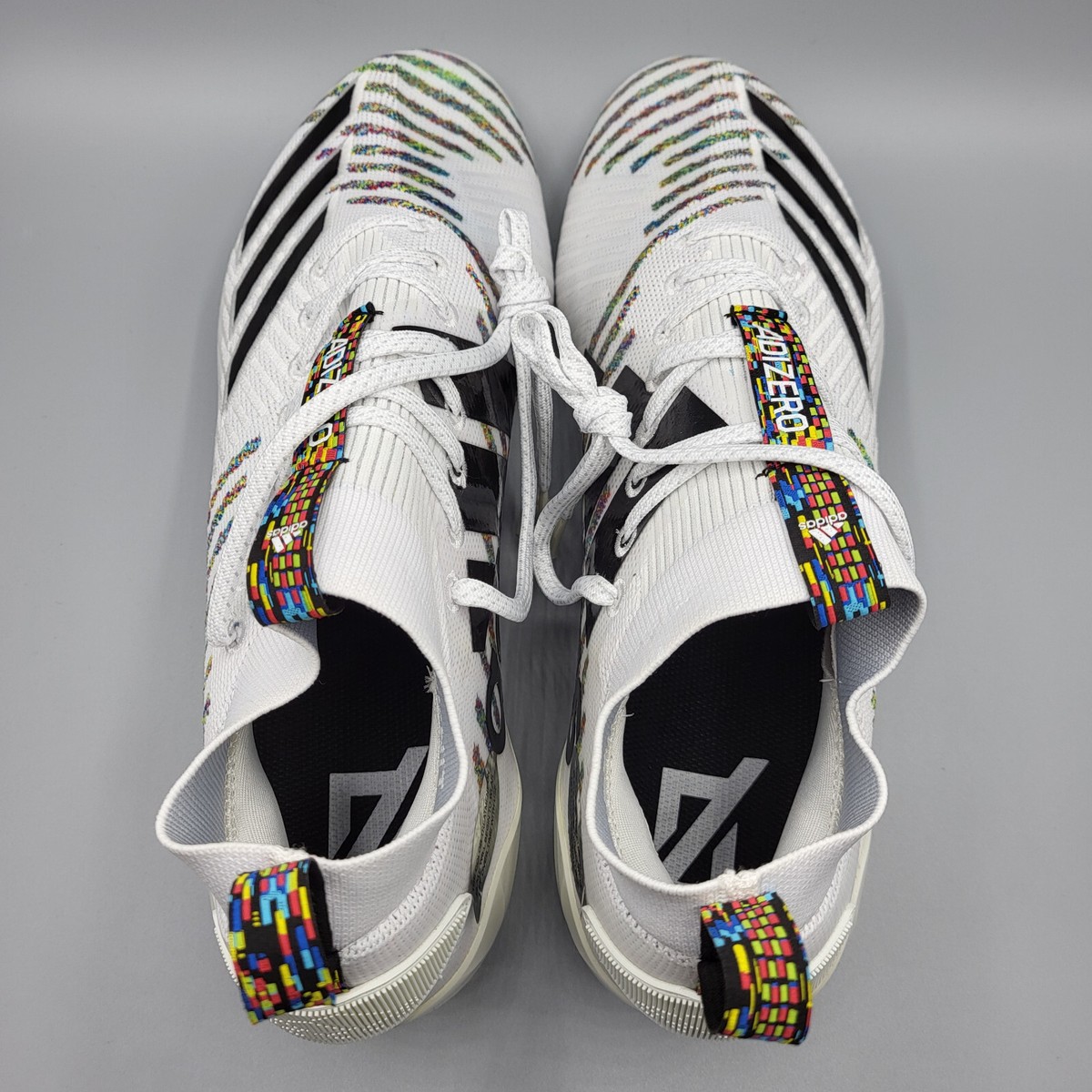 adizero 8.0 primeknit cleats white