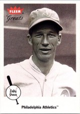 2002 Fleer Greats of the Game Lefty Grove    #51