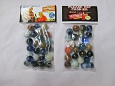 2 BAGS OF DR. PEPPER SODA 5 CENTS PROMO MARBLES