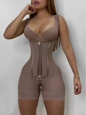 Fajas Colombainas Reductoras Levanta Cola Post Surgery Body Shaper Slim Seamless