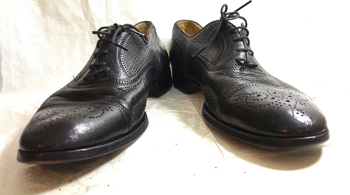 NWB Toecap Oxford Dress Shoes for Men Black Cap Toe Oxfords | Goodyear Welt, Full Grain Calf  main image 4