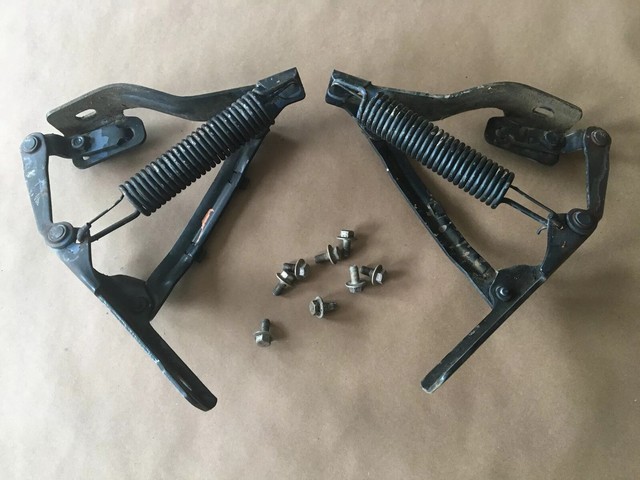 1975 To 1993 Volvo 240 260 Hood Hinges Blue 242 244 245 DL GL GLT EBay