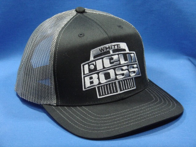 - Black With Dark Gray Mesh - Snapback - Mid Crown