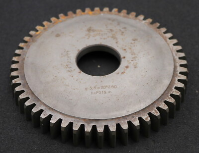 LORENZ Scheibenschneidrad m= 3,5mm EGW 20° Z= 50 haP0 1 1/6m BPI Ø182x23xØ1 3/4''