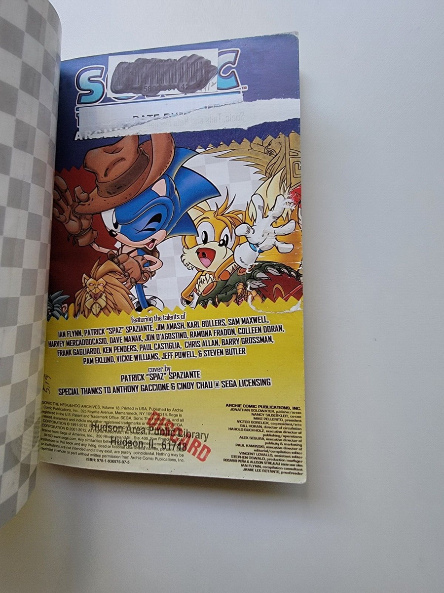 Sonic The Hedgehog Archives 18 9781936975075| eBay