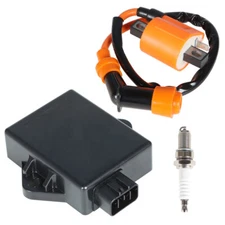 Ignition Coil Spark Plug CDI For Polaris Trail Boss 325 2000-02 3086464 3086484