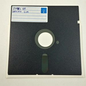 Ford-Simulator-1988-MS-DOS-Home-Copy-5-25-Floppy-Disks-5-1-4-034-Vintage-Computer