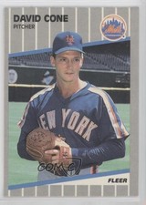 1989 Fleer David Cone #31 1d4t