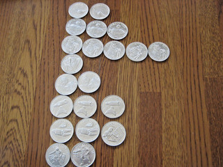 Vintage Lot of 21 Shell Oil Company Man in Space Coins 1969 Gas Station Token