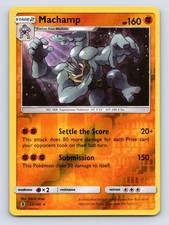 Machamp 65/145 Holo Rare Guardians Rising Pokemon Reverse Holo NM/M