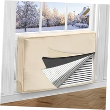 Air Conditioner Covers for Inside 21*15*3.5 Inch Window Ac Cover with 3 Layers 
