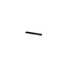 NDS 243-1 Channel Grate, Black Polyolefin, 2 Ft. - Quantity 1