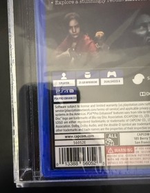 Resident Evil 2 PS4 Sealed VGA 95 1st Print Original Release Gem Mint