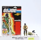Croc Master V1 100% Complete W/ 34 Cardback G.I. Joe 1987 Hasbro Vintage Figure