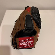 Rawlings D120BB Baseball Glove Rigid Brown/Black Right Hand Throw New