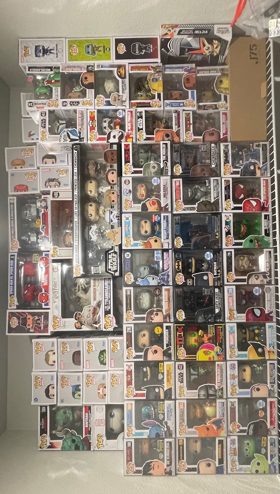 Funko Pop LOT OF 96 BRAND NEW Collectible POPS 