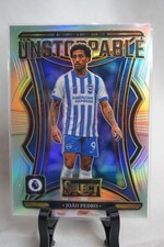 2024-25 Panini Select Premier League No. 8 Joao Pedro Unstoppable Silver Prizm