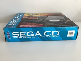Sega CD Action System 2 Bundle In Box w/ Tomcat Alley TESTED