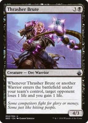 #ad #ad Thrasher Brute 52 NM Battlebond $1.99
