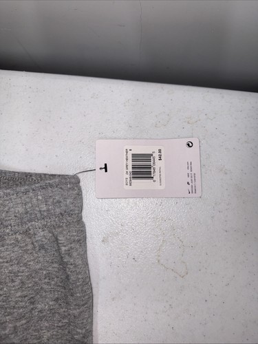 Nike Little Boys Logo Graphic Fleece Jogger Pants(Gray Dark Grey Heather, 5 - Picture 3 of 5