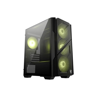 MSI MAG FORGE M110R AIRFLOW Computergehäuse Minitower schwarz