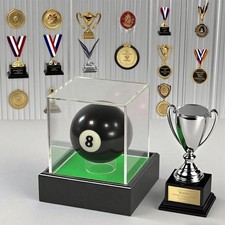 Golf Ball Display Case Tennis Ball Holder Acrylic Cube Holder