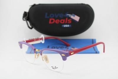 NEW RAY-BAN RB 4354V 5908 PURPLE GOLD VIOLET AUTHENTIC EYEGLASSES 48-22