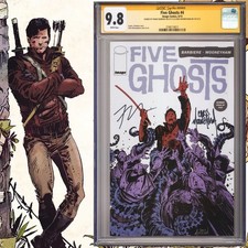 Cgc 9.8 Ss Five Ghosts 4 Signed By Frank Barbiere Chris Mooneyham 2013