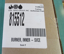 SubZero/Wolf Range- INNER BURNER HEAD - Part 815512 - NEW Open box 