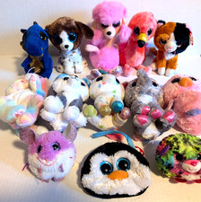 13 TY Beanie Boos Beanie Plush Animals Lot - Camilla Waddles Gilda Jennie More