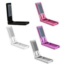 Steel Bristles Dance Shoe Scrubber Brush Portable Foldable Shoe Care Brush Tool