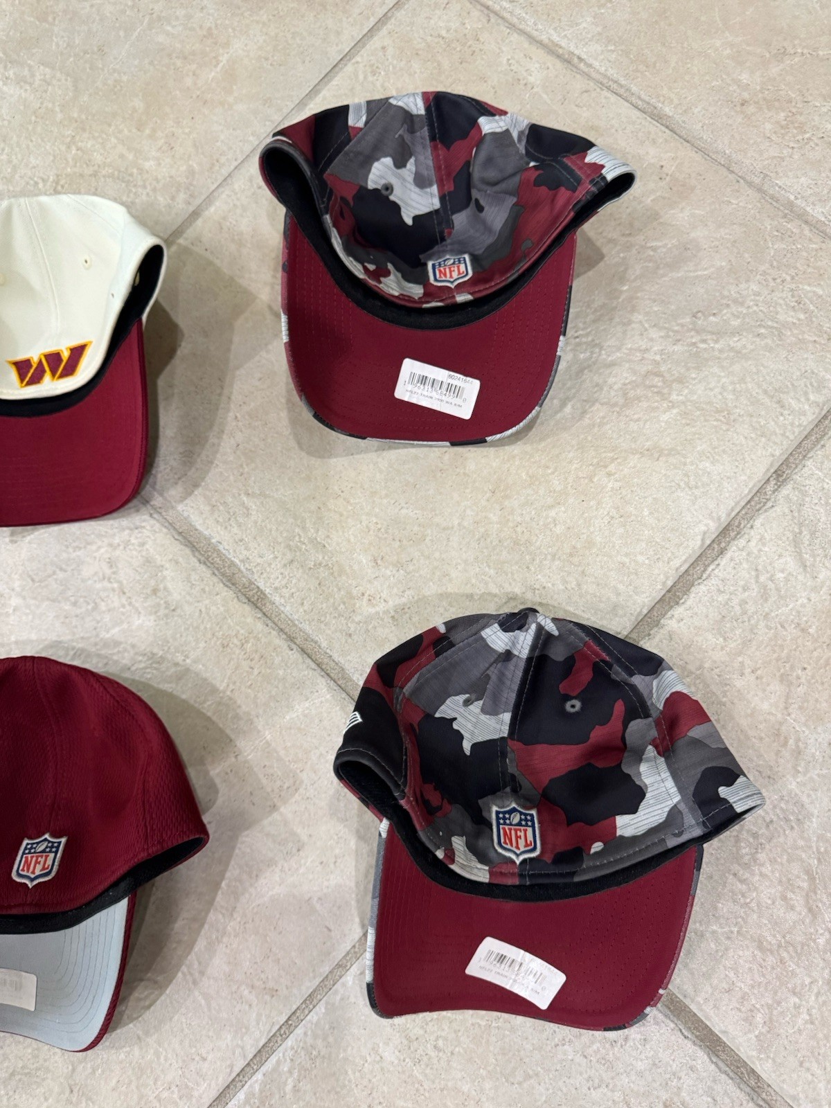 Washington Commanders New Era 39THIRTY Flex Fit Small Medium Cap Hat ...