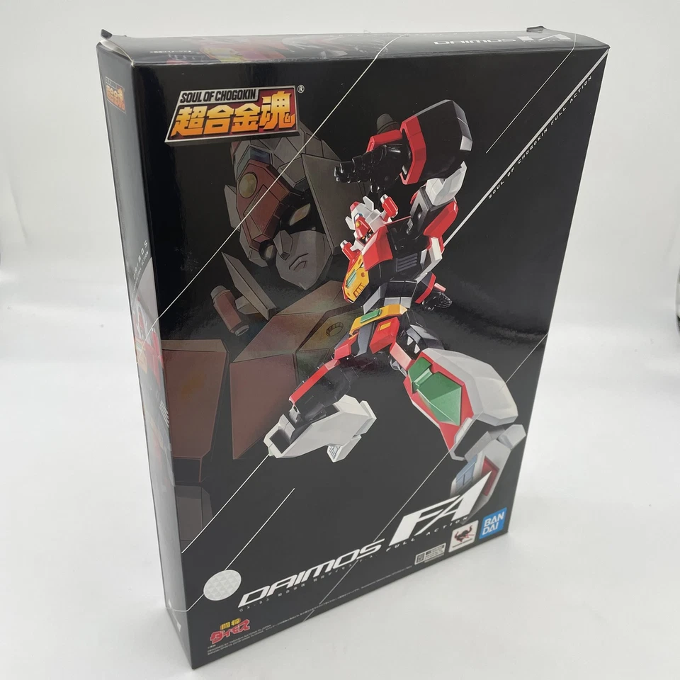Soul of Chogokin F.A. Figura GX-83 Daimos Tosho Daimos Bandai Japón Foto 3 de 4