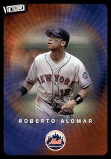Roberto Alomar 2003 Upper Deck Victory #53 Mets MLB READ FREE SHIP AutographDen