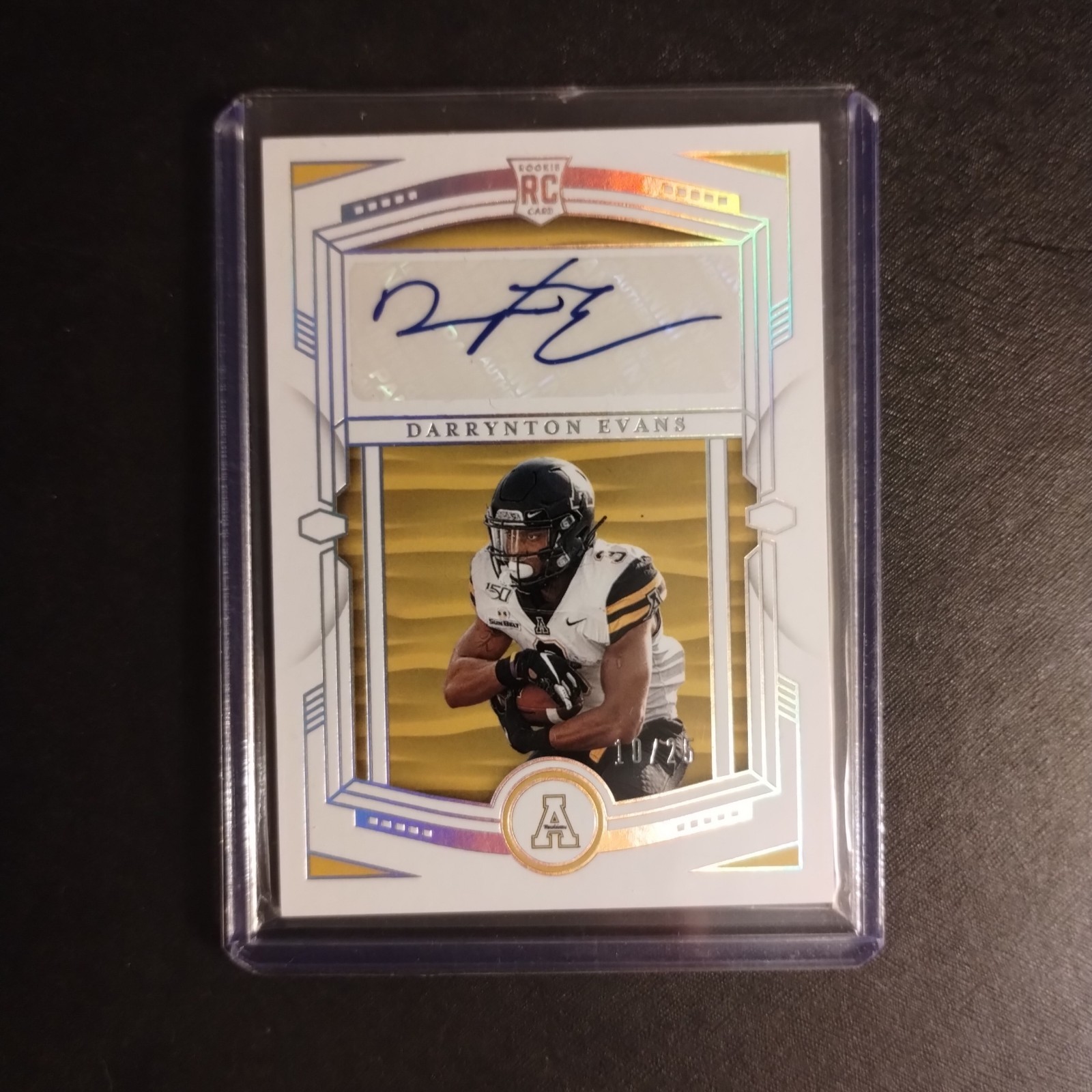 Darrynton Evans Panini National Treasures Collegiate Rookie Autographs #15 Silver
