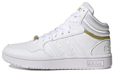 adidas Hoops 3.0 Classic Mid Gold Metallic W - GY4752