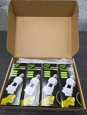 Reptile Heat Lamp Bulb Tropical Terrarium 13Watt 10.0 UVB E26 110Volt 4 Pack