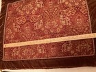 SPRINGS Industries 2-Standard Pillow Shams Floral Rich Red, Gold, Corded — photo 9