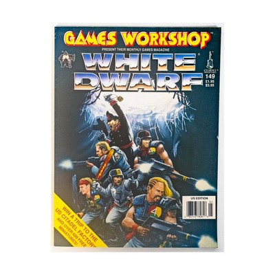 GW White Dwarf  #149 w/Space Hulk - Strike Deep Including 3 Pages of Fu Mag VG+