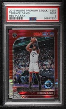 2019 NBA Hoops Premium Stock Box Set Red Pulsar Prizm Terence Davis II PSA 9 5ub